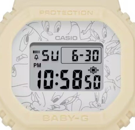 Looney Tunes Baby G BGD 565TW 5 Times Circle